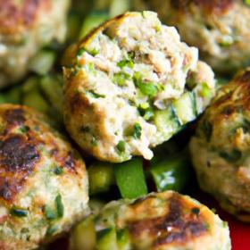 Savory Turkey and Zucchini Meatballs: A Healthy Delight