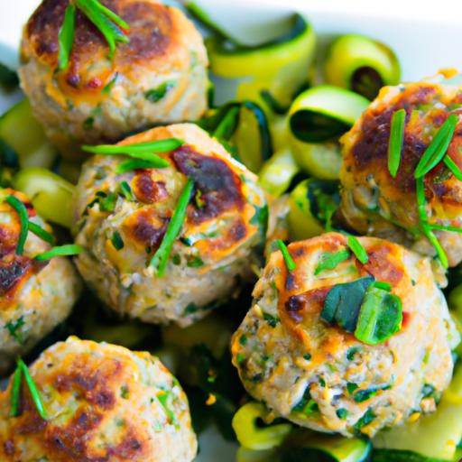 Savory Turkey and Zucchini Meatballs: A Healthy Delight