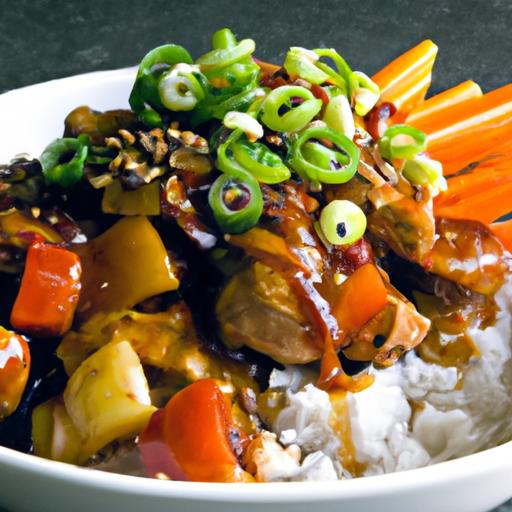 Spice Up Dinner with‌ Sweet & Spicy Hot Honey Chicken ‌Bowls