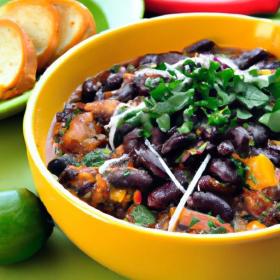 Hearty Turkey and Black Bean Chili: A Flavorful Twist