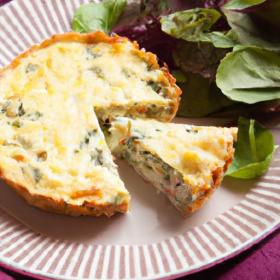 Wake Up to Wellness: Crustless Cottage Cheese Quiche