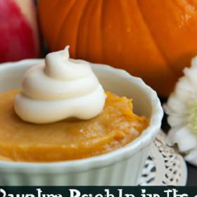 Quick & Tasty: Microwavable Fresh Pumpkin Dessert Recipes
