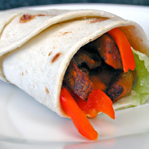 Savor Delicious Vegan Cheeseburger Wraps with Plant Meat