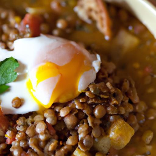 Hearty Lentil and Egg Stew: A Nutritious Comfort Bowl