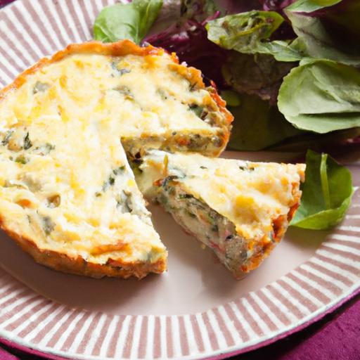 Wake Up to Wellness: Crustless Cottage Cheese Quiche