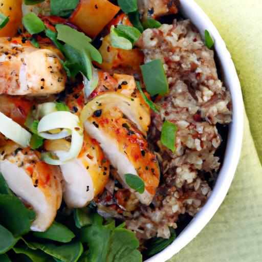 Wholesome Chicken and Quinoa Bowl: A Nutritious Delight
