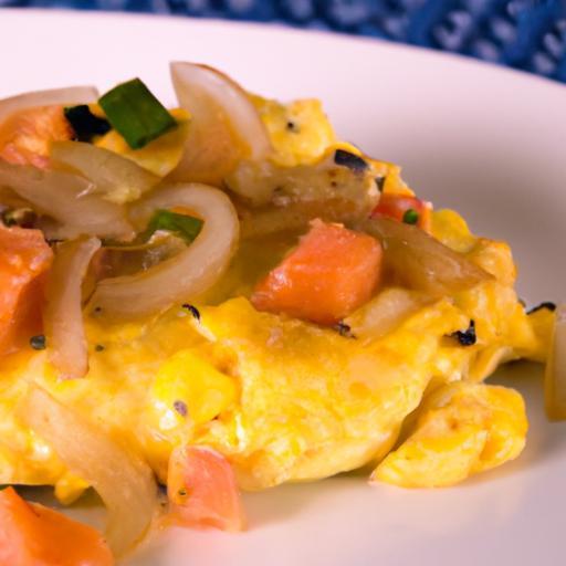 Savory Salmon and Egg Scramble: A Protein-Packed Delight