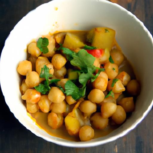 Hearty Chickpea & Potato Curry: A Flavorful Vegan Delight
