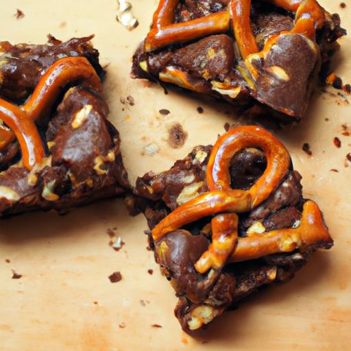 Sweet Meets Savory: The Irresistible Salted Pretzel brownies