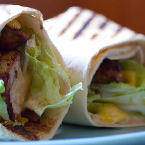 Savor Delicious Vegan Cheeseburger Wraps with plant Meat