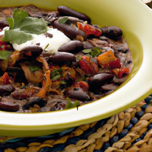 Hearty Turkey and Black Bean Chili: A Flavorful Twist
