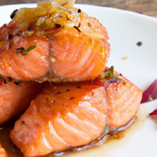 Irresistible Honey Butter Garlic Glazed Salmon Bites Recipe