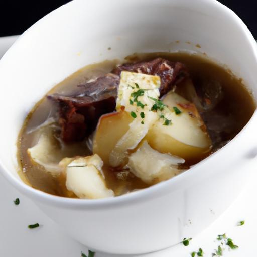 Savor⁣ the Richness: French Onion Beef ‌Short Rib Soup Recipe