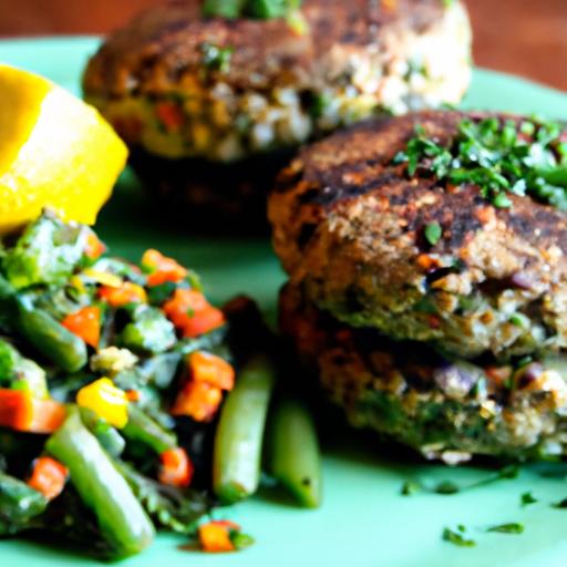 Hearty Lentil Veggie Burgers: Nutritious & Delicious Bites