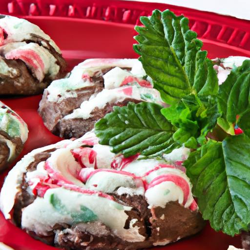 Irresistible Chocolate Peppermint Cookies: A festive Delight