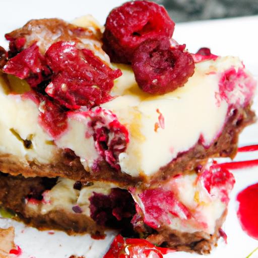 Decadent Raspberry Cheesecake brownies: A Sweet Fusion Delight
