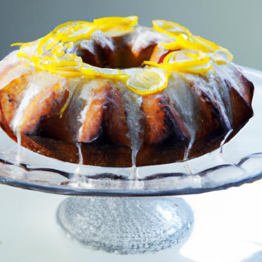 Zesty Lemon Almond Cake: A Citrusy Twist on Classic Delight