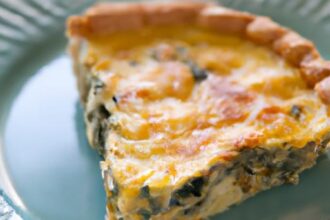 Savory Spinach and Cheese Quiche: A Perfect Brunch Delight