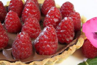 Decadent Chocolate Raspberry Tart: A Perfect Sweet Harmony