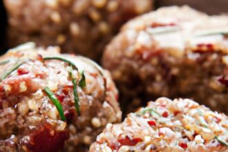 Savory Beef and Quinoa Meatballs: A Protein-Packed Twist