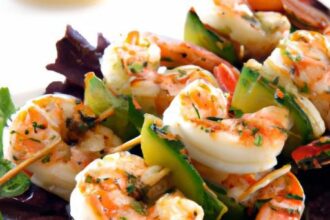Sizzling Grilled Shrimp Skewers: A Flavorful Summer Feast