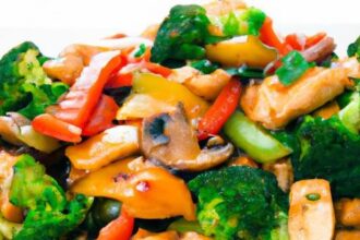 Sizzling Chicken and Veggie Stir-Fry: A Quick, Healthy Feast