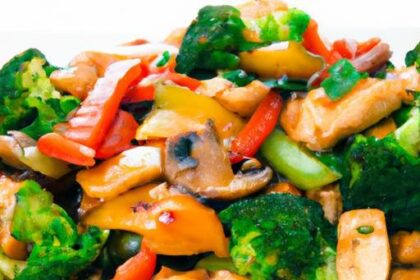 Sizzling Chicken and Veggie Stir-Fry: A Quick, Healthy Feast