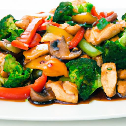 Sizzling Chicken and Veggie Stir-Fry: A Quick, Healthy Feast
