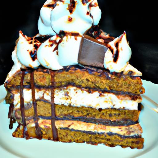 S’mores Layer Cake: A Gooey Twist on a Classic Treat