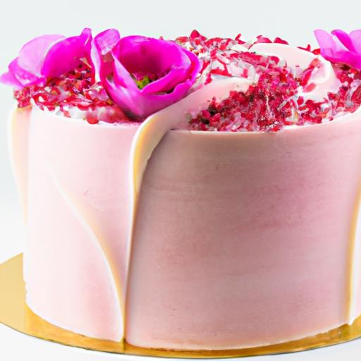 Sweet Elegance: The art of Crafting a Pink Ombre Cake