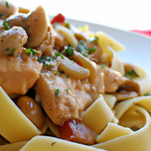 Creamy Cashew cajun Chicken Pasta: Dairy-Free Delight