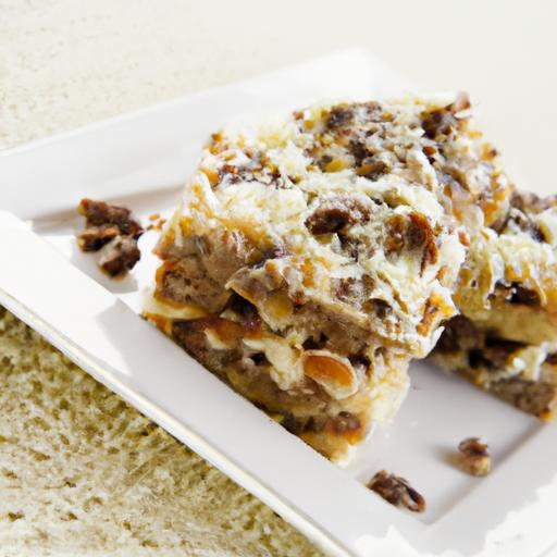 Hello Dolly Bars: Sweet Layers ⁤of Classic Comfort ⁤Dessert