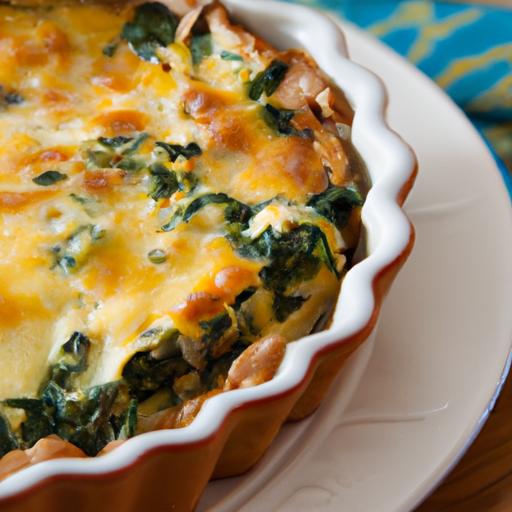 Savory Spinach and Cheese Quiche: A Perfect Brunch Delight
