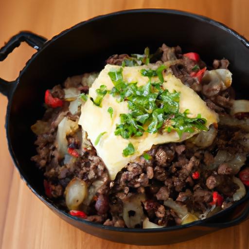 Hearty​ Swiss Minced Beef Skillet: A Flavorful One-pan Wonder