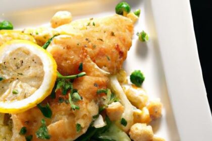 Zesty Chicken Piccata: A Tangy Twist on Classic Flavor