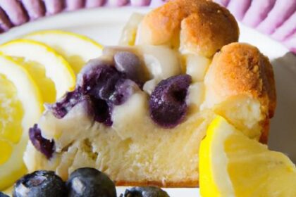 Zesty Lemon Blueberry Cake: A Bright, Berry Delight Recipe