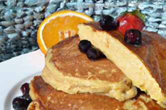 Fluffy 3-Ingredient Protein Pancakes: Simple & Nutritious!