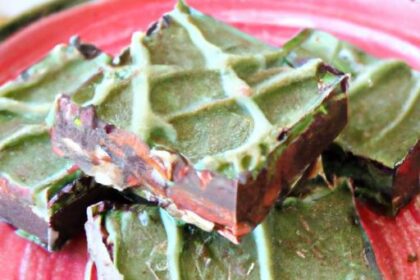 Energize Naturally: Vegan Chocolate Matcha Bars Recipe