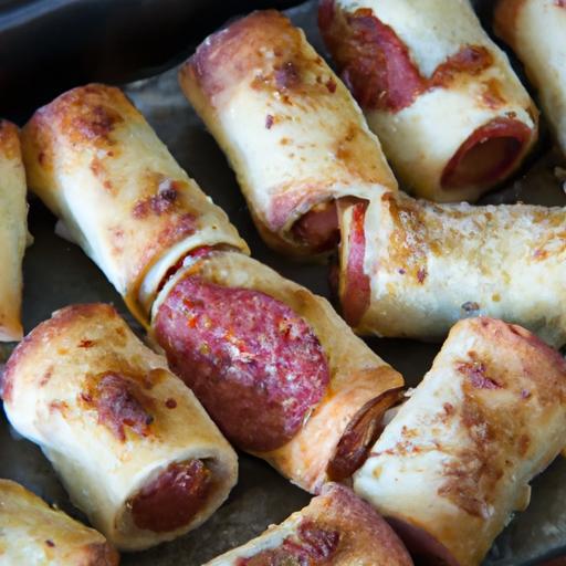 Cheesy Mozzarella Pepperoni Rolls: A Savory Snack Delight