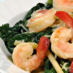 Tuscan Shrimp Delight with Spinach, Artichokes & Tomatoes