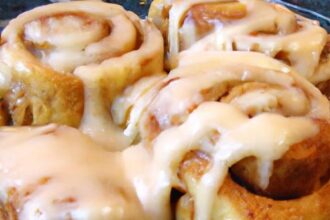 Swirl Into Sweetness: The Magic of Cinnamon Roll Blondies