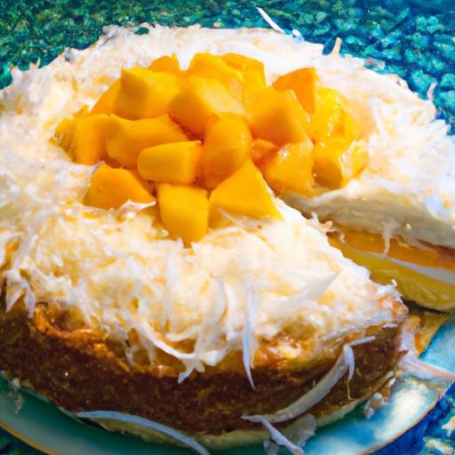 Tropical Bliss: The Irresistible Mango Coconut Cake Recipe
