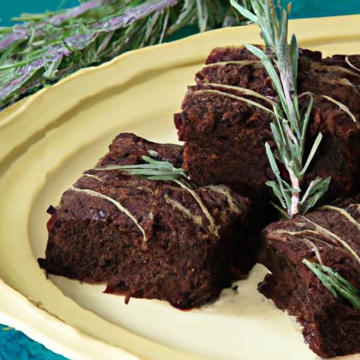 Decadent Rosemary Sea salt Brownies: A Savory-Sweet Twist