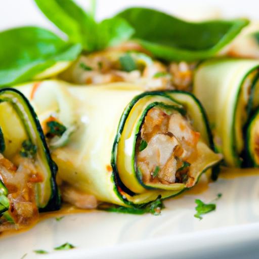 Zucchini Lasagna Roll-Ups: A fresh Twist⁤ on⁣ a Classic favorite