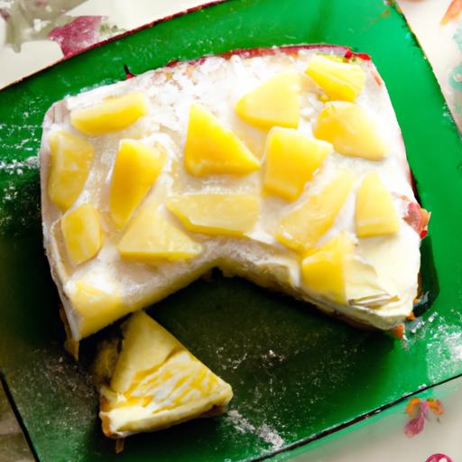 Tropical Bliss: The Irresistible Mango Coconut Cake recipe
