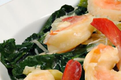 Tuscan Shrimp Delight with Spinach, Artichokes & Tomatoes