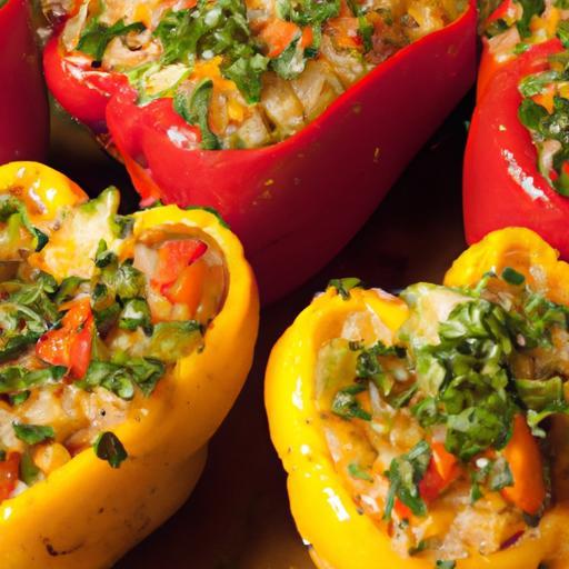 Stuffed Bell Peppers: A Colorful Feast of Flavor and Nutrition