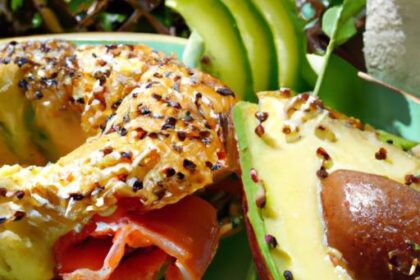 Keto Avocado Bagel Bliss: Low-Carb Delight Recipe