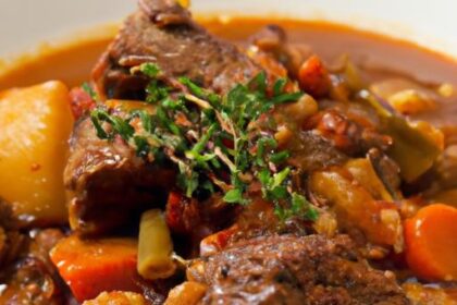 Hearty Old Fashioned Beef Stew: Classic Comfort in a Bowl