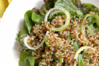 Edamame Quinoa Salad: A Nutritious Twist on Classic Greens